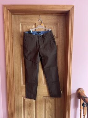 Banana Republic Men's Dark Brown Chinos